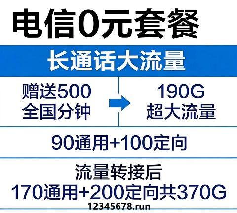 真实无套路！0元王道套餐，拒绝坑蒙拐骗