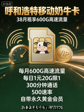 28 元低月租盘活全家通信，600G 超大高速流量打造家庭共用主力卡